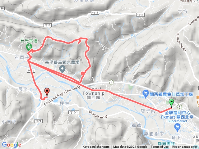 1101209石光古道聖母堂GPX檔