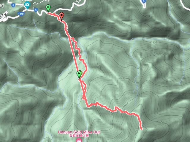 屏風山新登山口2日