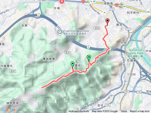 烘爐地至彩蝶社區預覽圖