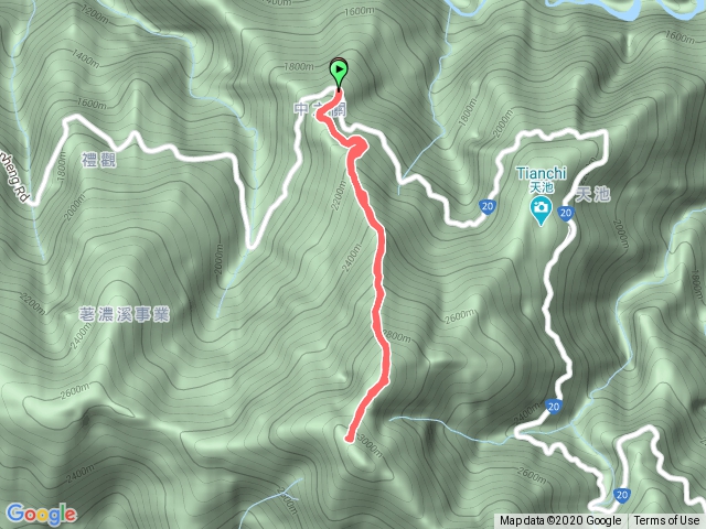 中之關上庫哈諾辛山