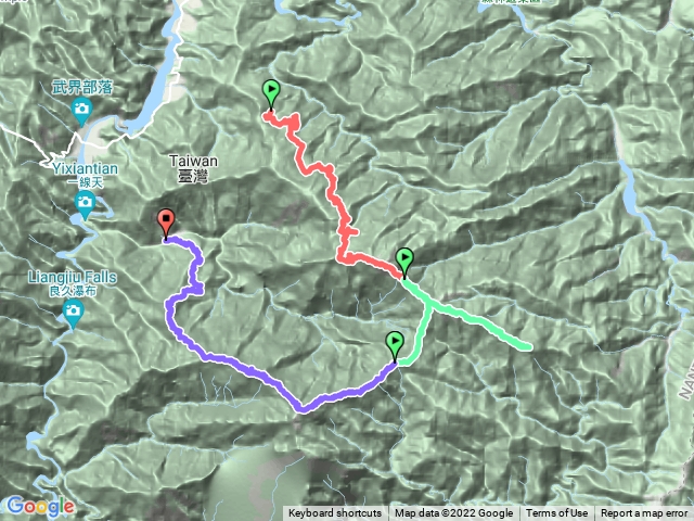 干卓萬群峰下武界(新路三日)