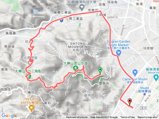 小百岳集起來樹林大棟山、青龍嶺、大同山步道202202281407