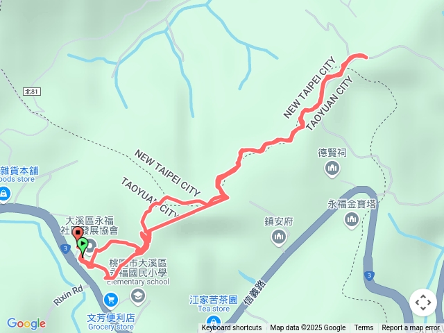 桃園大溪永福龍山寺_壽山_二鬮山(未竟)