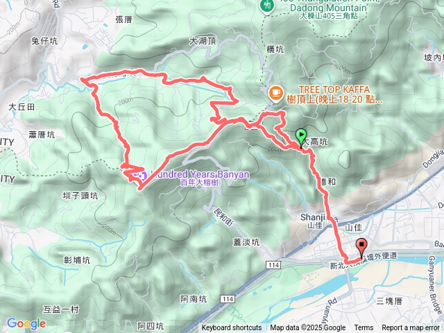 石雲步道-大湖坑步道環走預覽圖