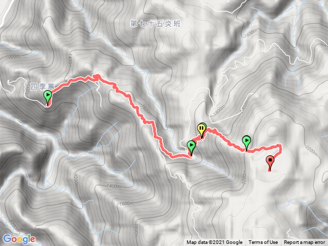 四季第二道紅柵欄到加羅湖