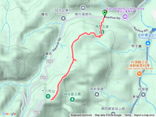 飛鳳古道北段_十六份山