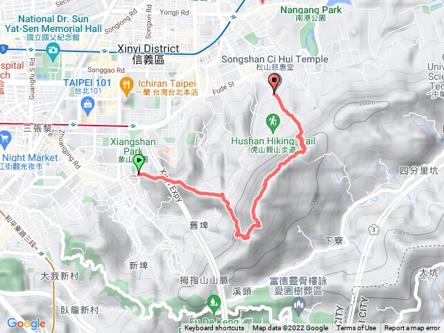 20220625 象山、南港山、95蜂、虎山自然步道