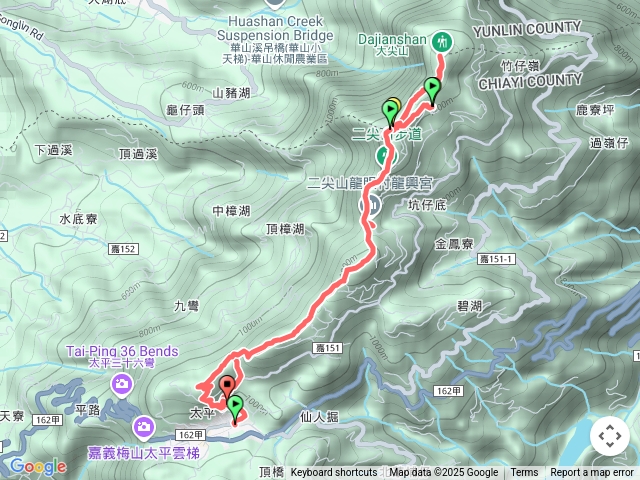 20250405 雲嘉五連峰
