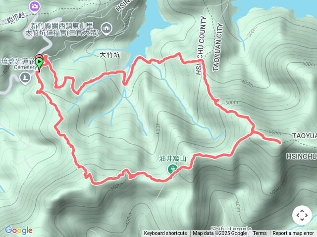 福大山油井窩山石牛山