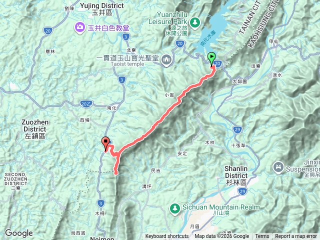 烏山縱走迷航版