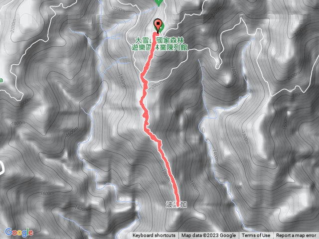 波津加山（大雪山賓館登山口.112年07月08日）