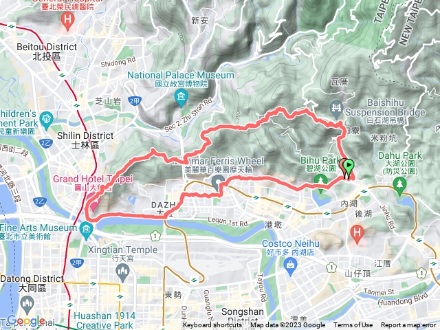 台北大縱走第五段O型