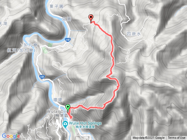 20201118烏來山大桶山縱走