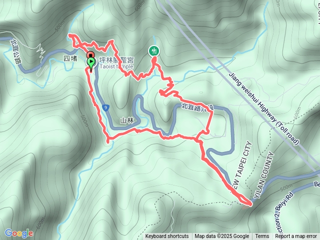 溪畔古道-四堵古道P型（紅檜）