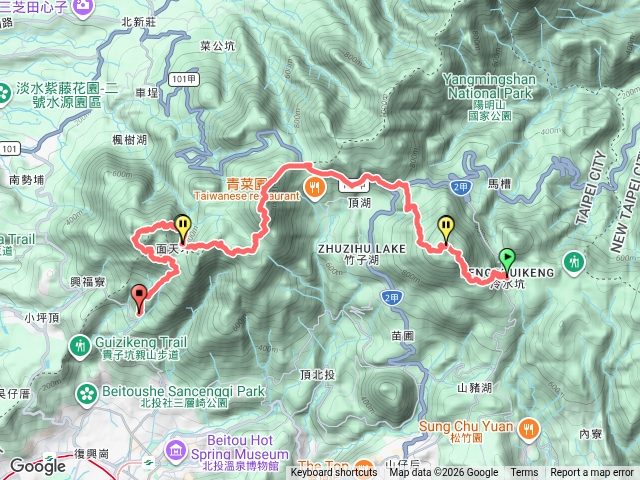 冷水坑到清天宮（十連峰路線版）預覽圖