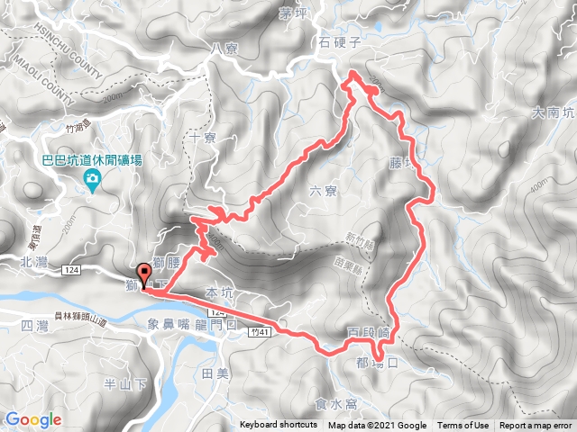 獅頭山水簾洞步道