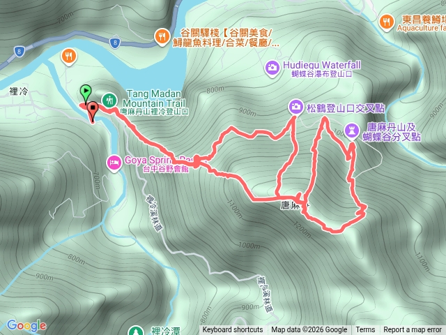 唐麻丹冷門路線預覽圖