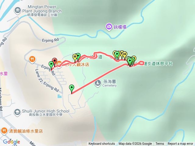 南投集集水沙連古道(800M)
