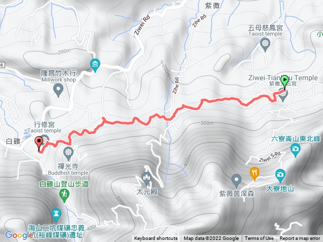 紫薇保甲路步道