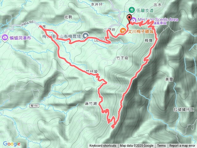 20230319梅嶺南段4連峰