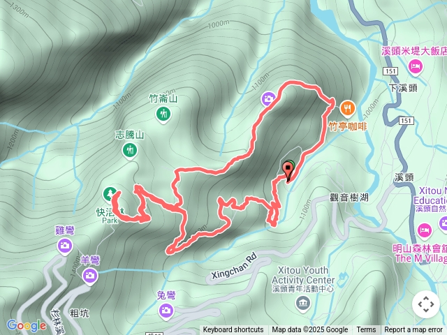 快活林溪頭山O繞