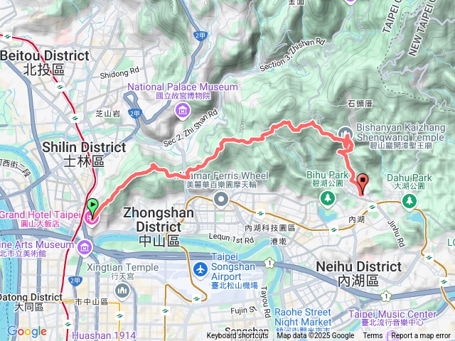 台北第五大縱走