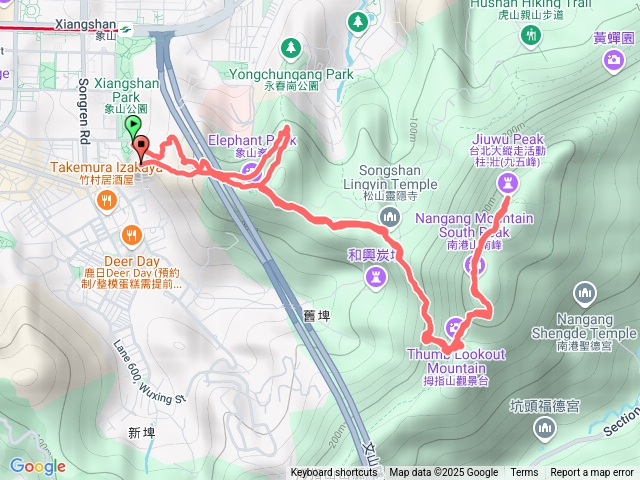 象山、拇指山、九五峰健行預覽圖