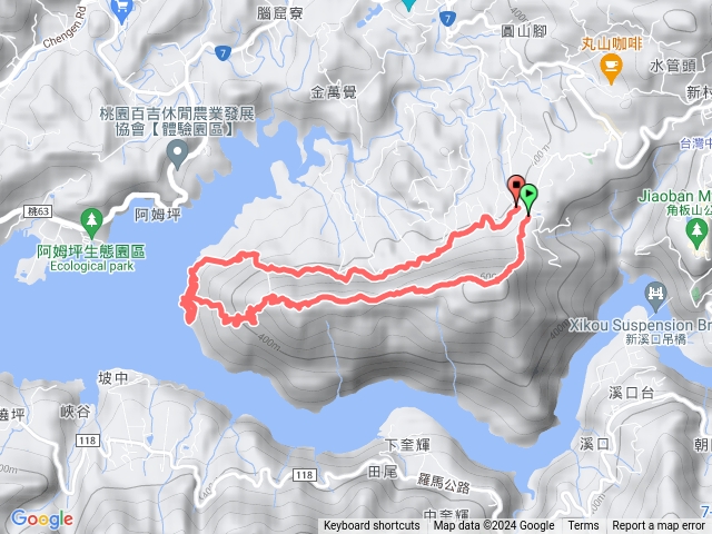 2024.113.03.08五 桃園縣復興鄉 枕頭山（角板山）-枕頭山西峰-頭碼-薑母島