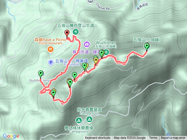 五指山橫向步道預覽圖