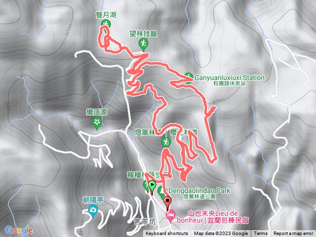 燈篙林道.雙月湖.20230917