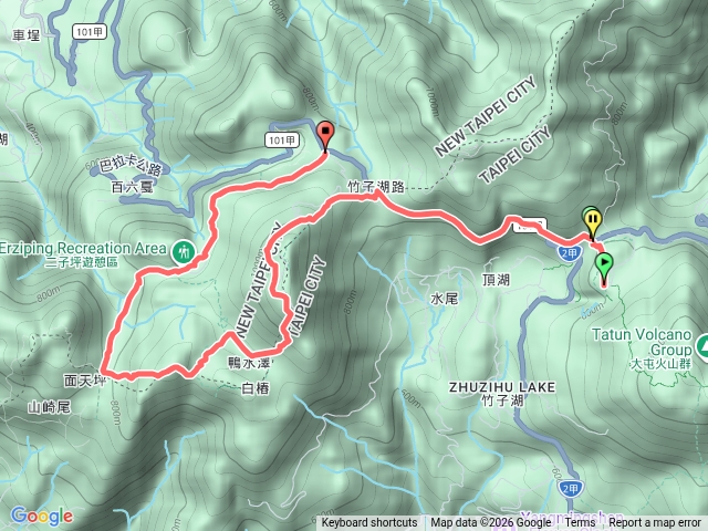 2026臺北大縱走臺北大縱走第二段：二子坪至小油坑20260314164605