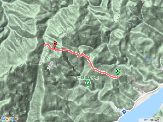 松蘿湖南勢溪取水兩天一夜