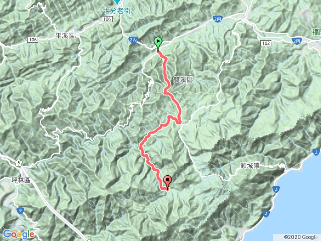 崩山坑、北勢溪、灣潭連走