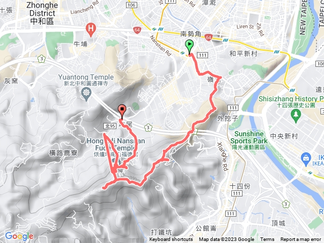 外挖子山及南勢角山烘爐地