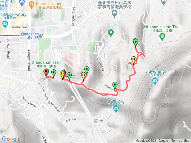 四獸山步道（象山出發）嘿嘿嘿