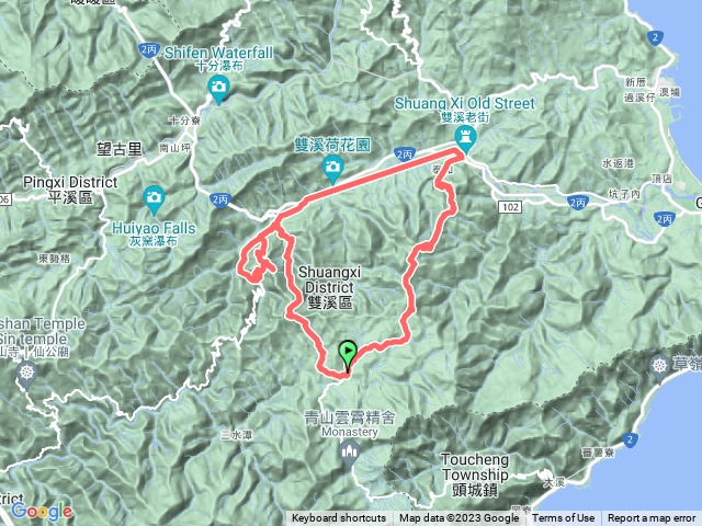 202304402淡蘭古道中線崩坑山古道