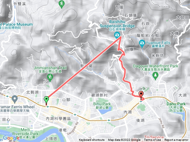 西湖內湖捷運步道
