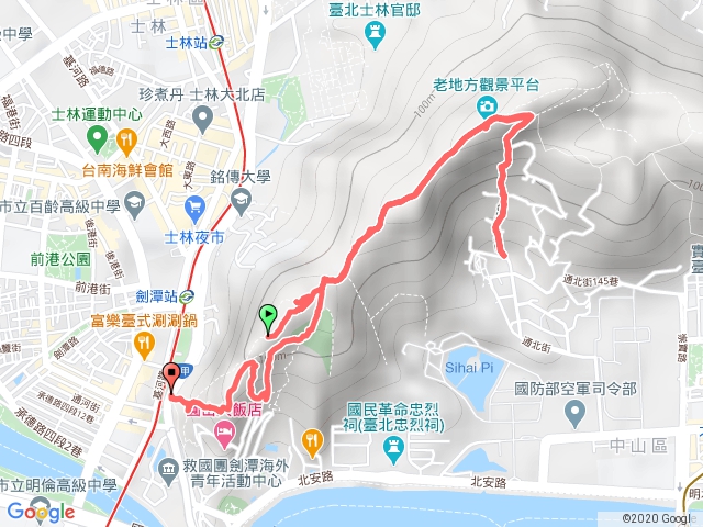 劍潭山親山步道