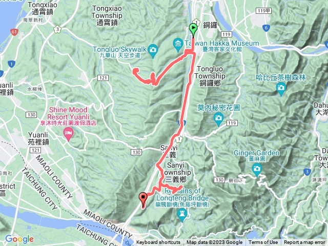 🔺苗栗/三義/茄苳崑尾山➡️甕子坑山（紅子坑山）➡️拐子湖山➡️四分山