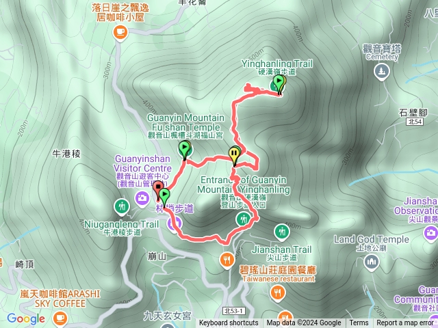 硬漢嶺步道上風櫃斗湖下預覽圖