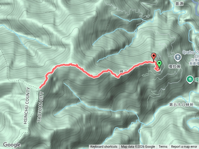 低陸山把家灣山原路來回預覽圖