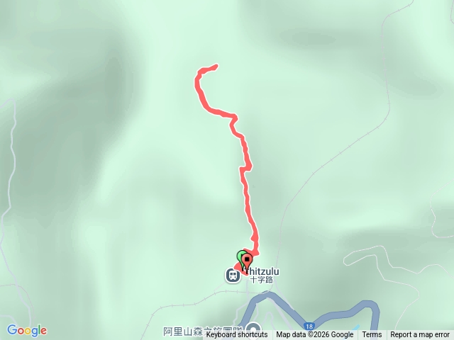 來吉古道到崩塌處預覽圖