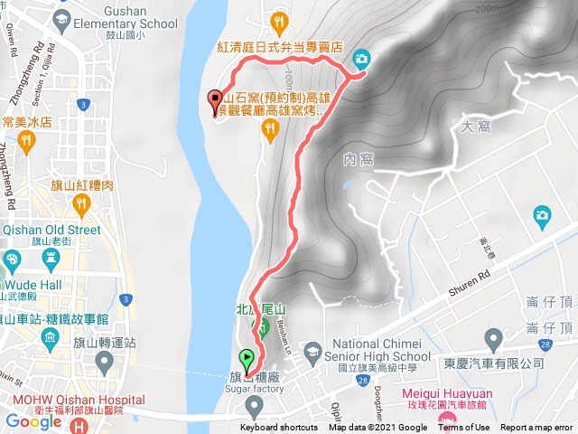 20211205 旗山旗尾山一上三下