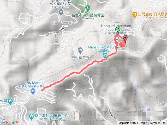 出差順道跑烘爐地登山步道