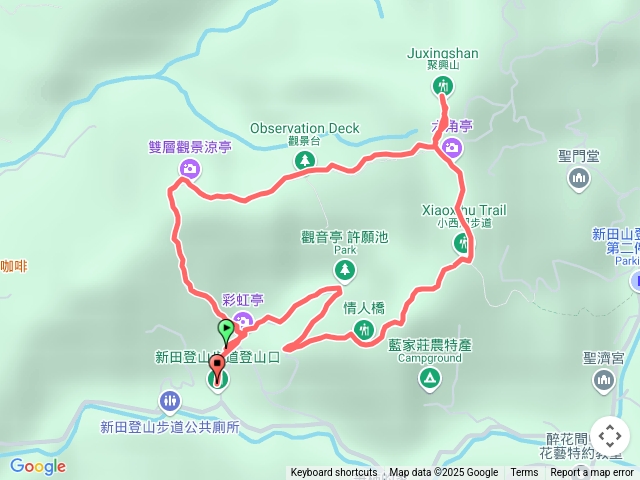 新田登山步道之