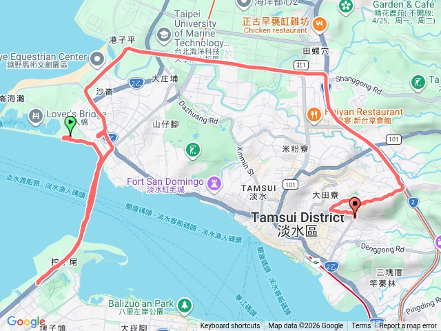 淡江大橋健走