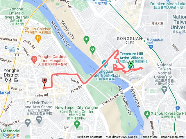 自來水小觀音山步道