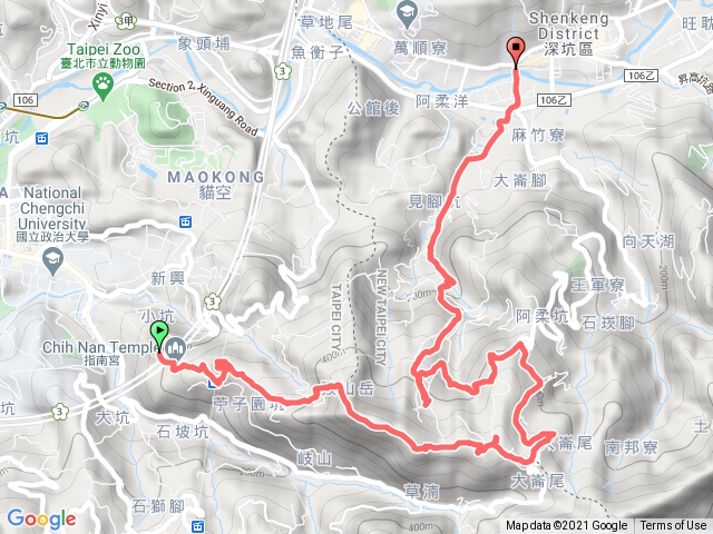 2021-02-16 猴山岳、阿柔洋指南進深坑出