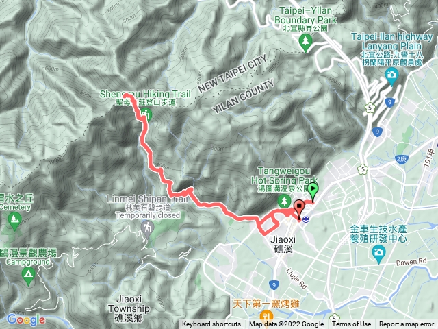 礁溪轉運站-聖母山-礁溪市區