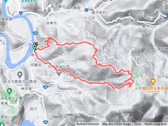 2024-0107-005: 赤蘆古道大崎頭山青潭尖出新店